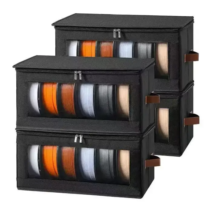 ●   Boîte de rangement pour filaments - Conteneurs de stockage de filaments pour imprimante 3D, supp