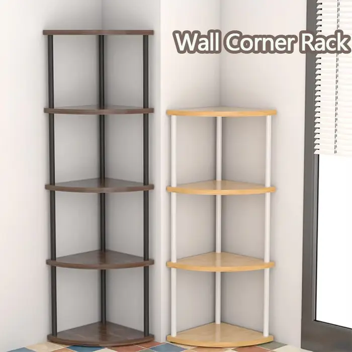 Nouvelle étagère de rangement organiser support d'angle mural