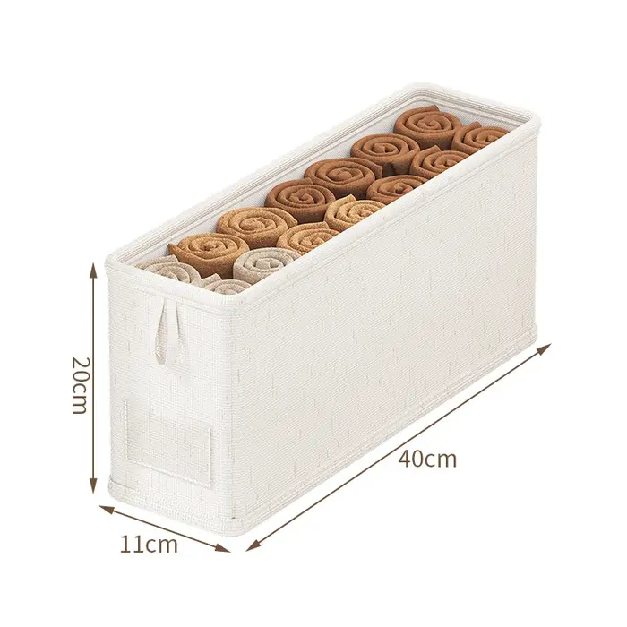 Tiroir organisateur sous-vêtements chaussettes boîte de rangement culottes boîtes de rangement vêtem