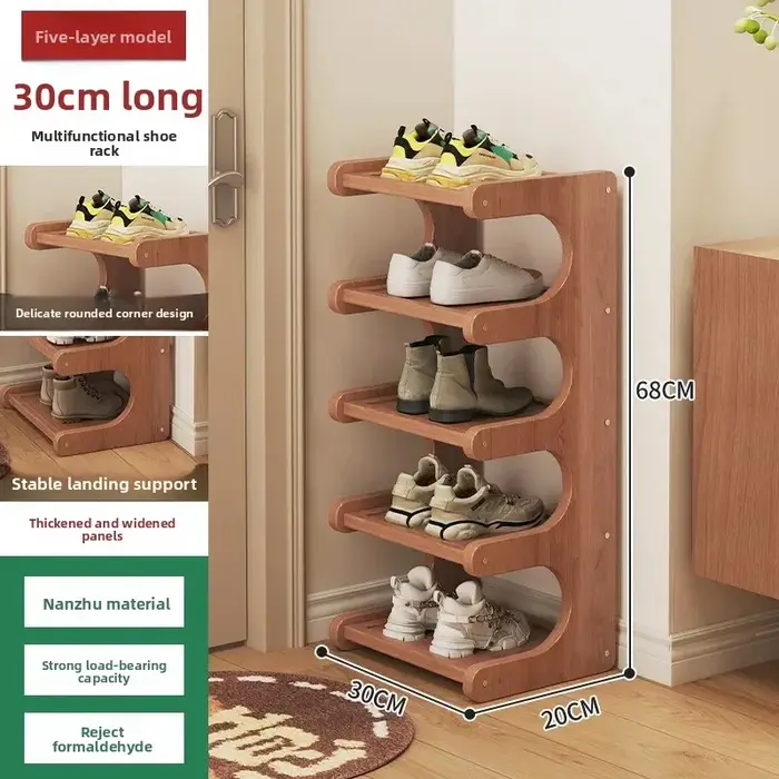 Meuble de rangement pour chaussures, casier d'entrée, armoire de salon, organisateur de chaussures, 