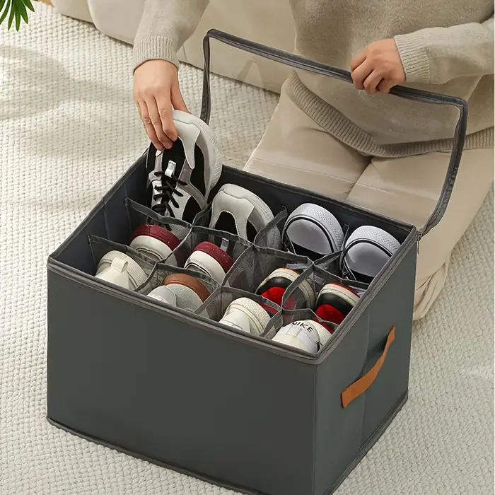 [Boîte de rangement pour chaussures anti-poussière] Organisateur