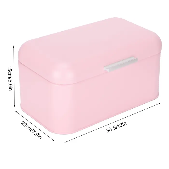 JxBoîte de rangement en fer rose