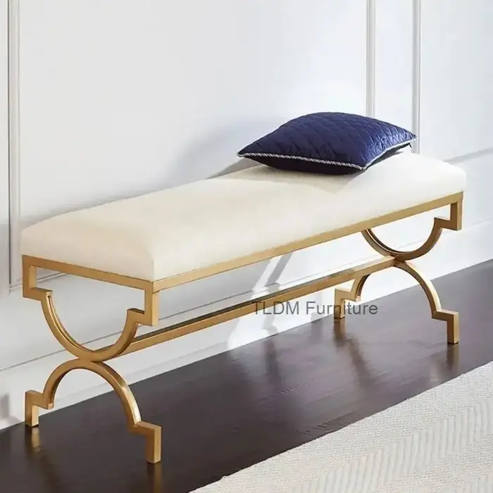 Banc à chaussures de porte nordique