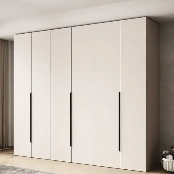 Armoire de chambre moderne minimaliste sur mesure