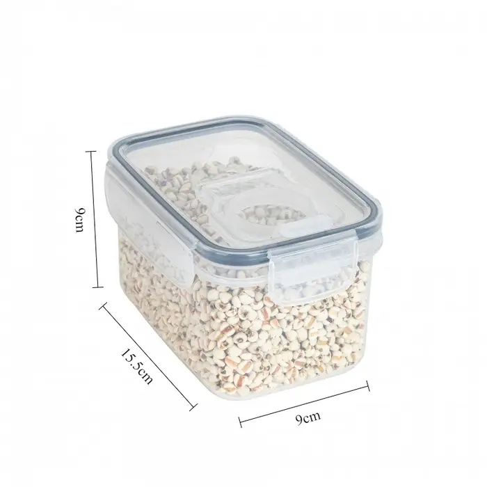 Conteneurs de stockage des aliments hermétiques avec couvercle, organisateur de garde-manger, distri