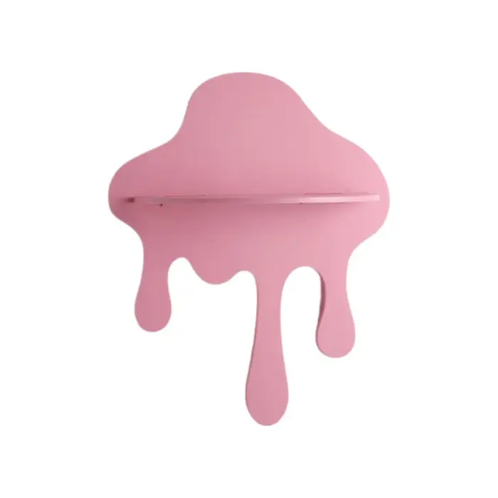 Étagère murale flottante en forme de nuage irrégulier, multifonctionnelle, décorative, minimaliste, 