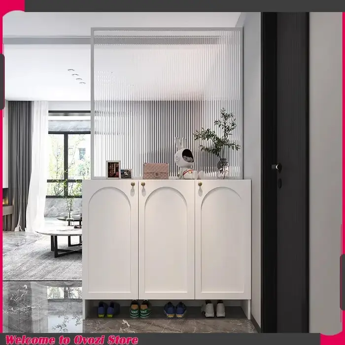 Armoire d'entrée moderne en verre pour bijoux