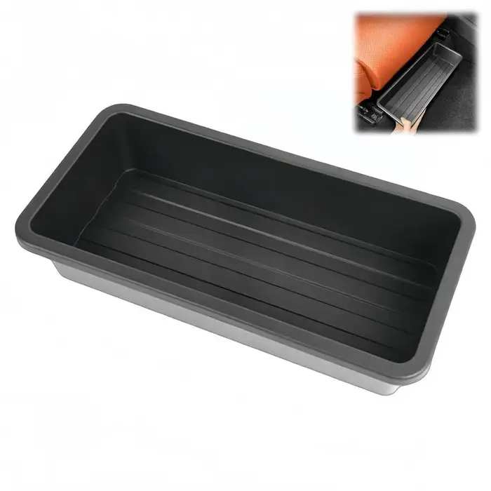 Boîte de rangement universelle sous le siège de voiture, plateau organisateur caché, accessoires int