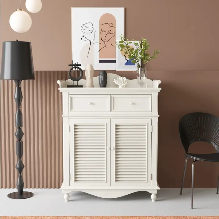Grande armoire de salon de luxe Led Vintage blanc armoire de rangement pour enfants livres modernes 