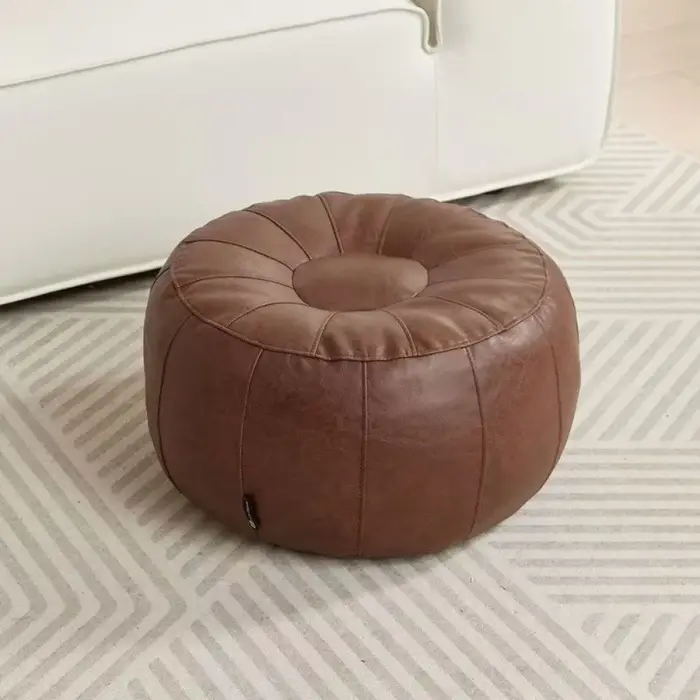 Banc de rangement en cuir PU non rembourré, à remplir, grande capacité, chaise de rangement pour vêt