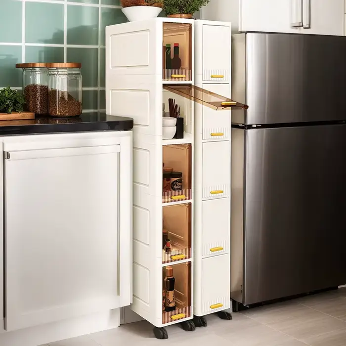 Armoire de rangement étroite de 20 cm