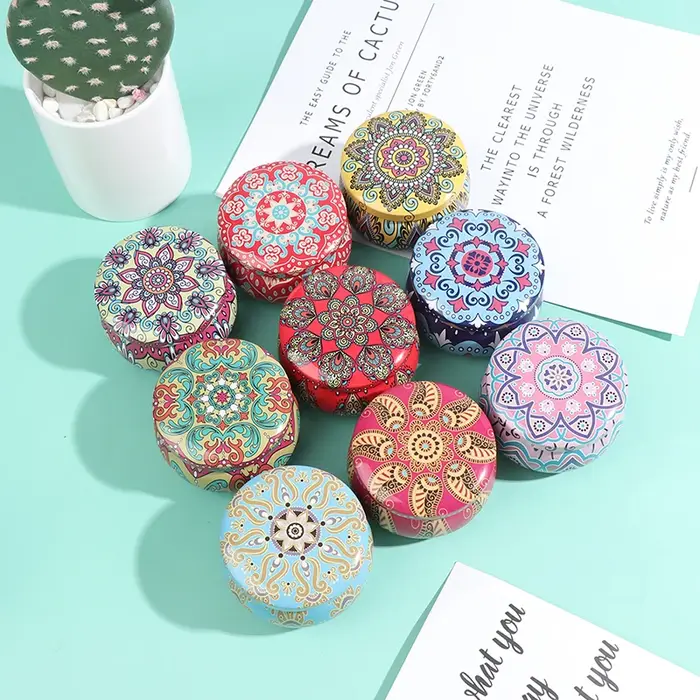 Boîte à Bonbons en Forme de Tambour