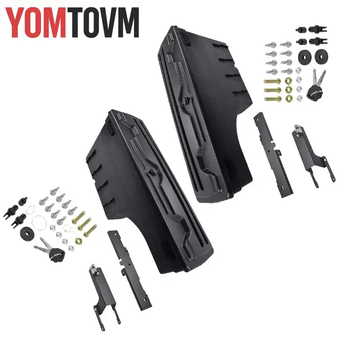 Boîte de rangement pour le plateau de camion pour Ford F-150 2015 2016 - 2021 Côté gauche ou droit Coffre arrière