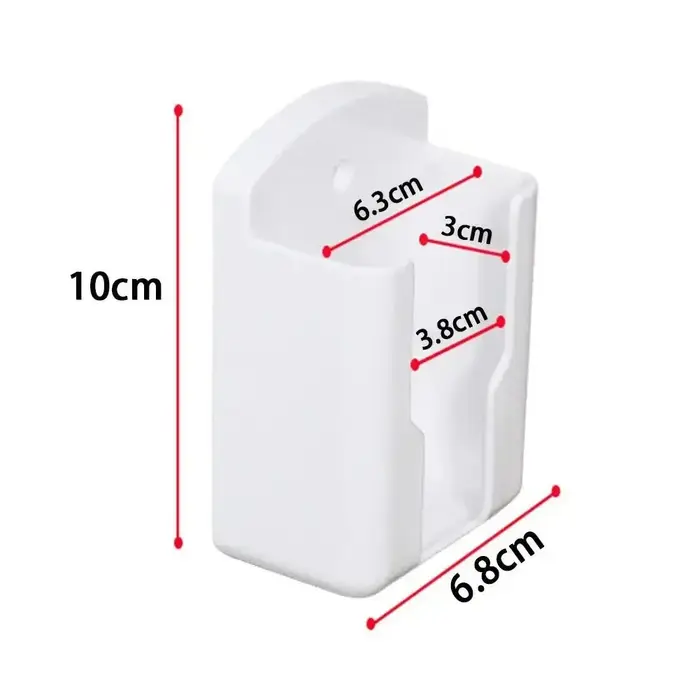 Étagère murale étagère de salle de bain universelle blanc climatiseur support de télécommande suppor