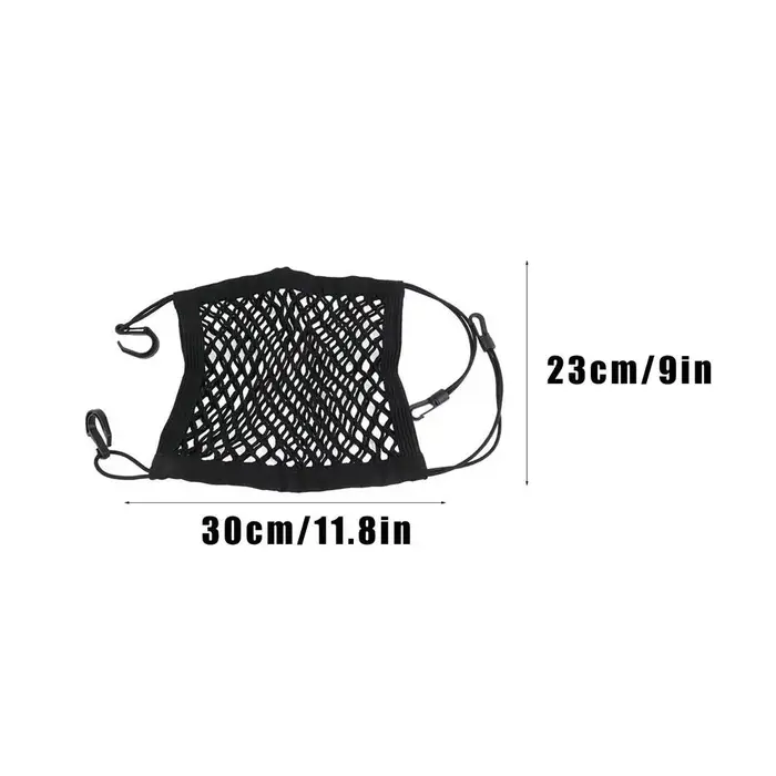 Filet de rangement multifonctionnel, adapté pour ranger des casques, des collations et autres petits
