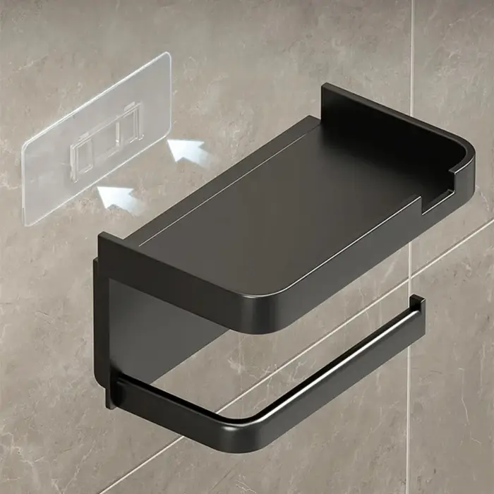 Nouveau support mural en plastique pour papier toilette 2026