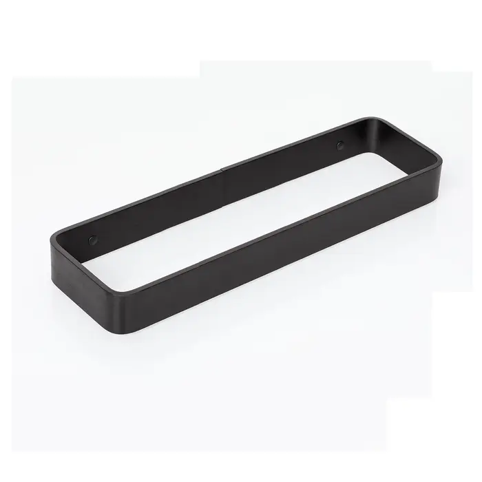 Porte-serviettes de salle de bain, 20/30/40CM, barre à serviettes noire, sans perceuse, montage mura