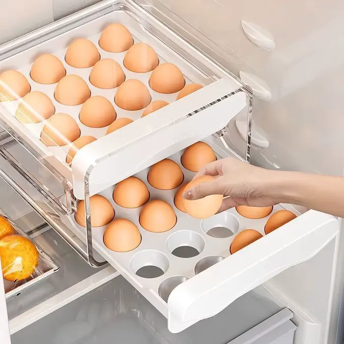 Boîte de rangement pour œufs de cuisine