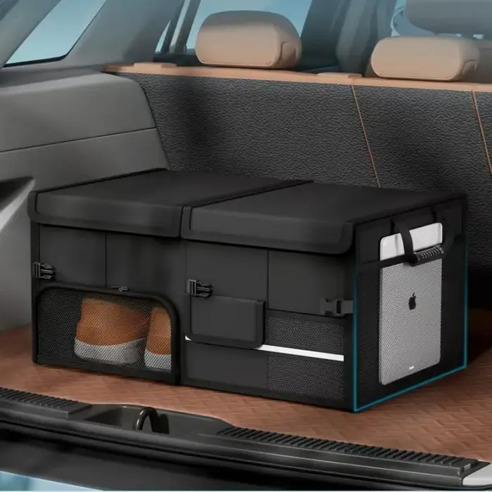 Boîte de rangement pour coffre de voiture, boîte de rangement pliable, boîte de rangement pour coffr
