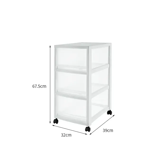 Armoire de rangement japonaise en plastique épais, support de rangement multifonctionnel pour salon,