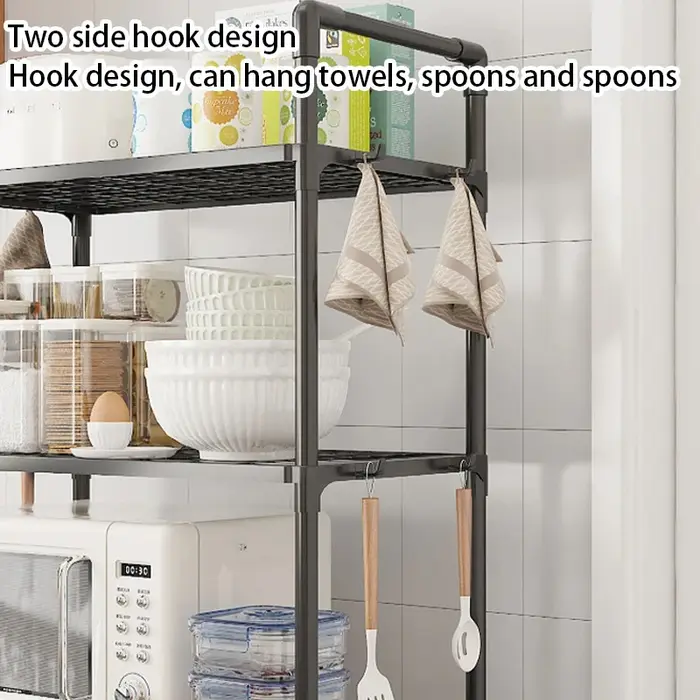 Étagères de rangement multi-étages pour la cuisine