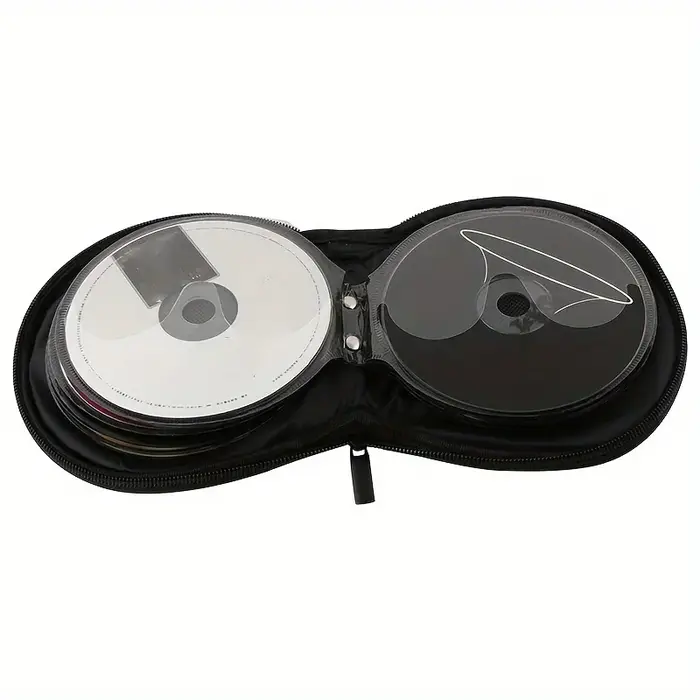 Étui à CD portable, support rond pour 20 CD
