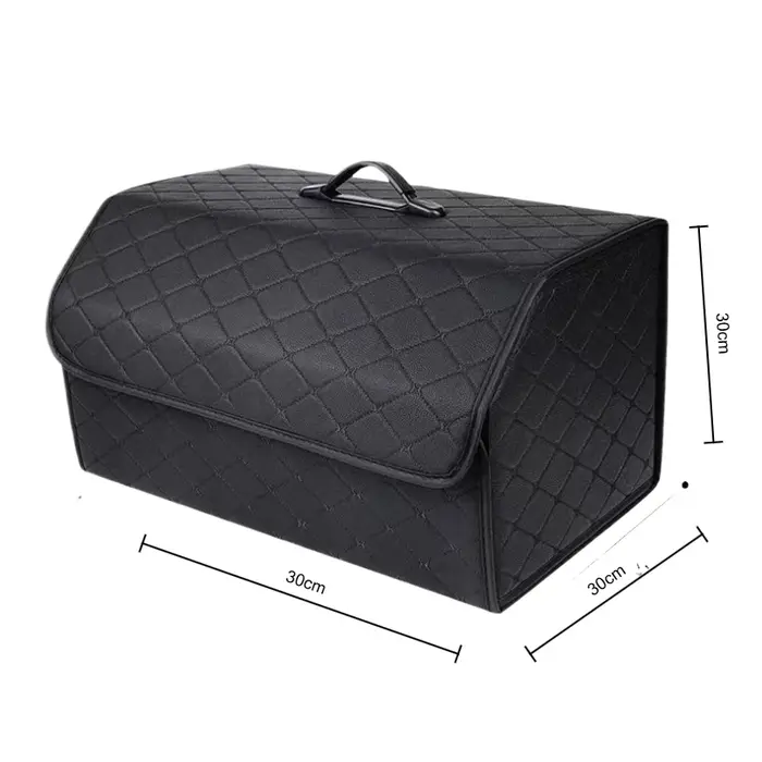 Boîte de rangement de coffre de voiture, boîte de rangement de coffre de voiture pliante et d'organi