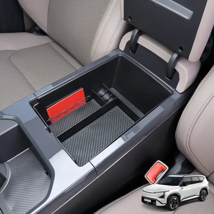 Boîte de rangement centrale spéciale pour réglage de voiture Kia EV5