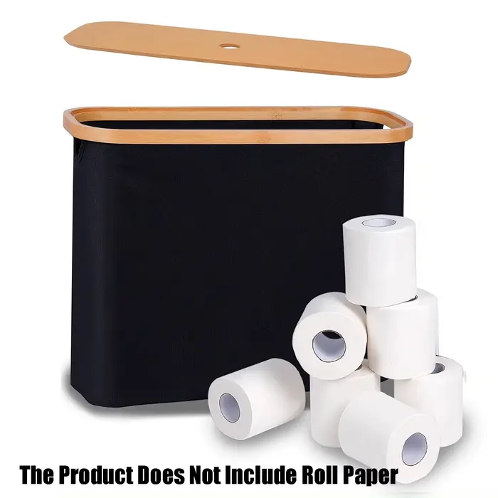 Boîte de rangement de papier 1 rouleau, grande capacité, tige de Support, adaptée au stockage de pap