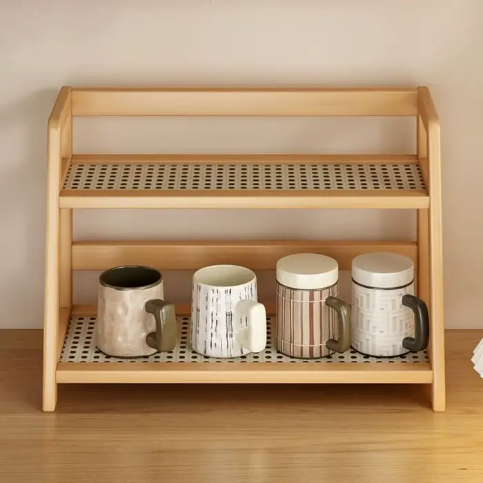 Étagère de rangement en bois