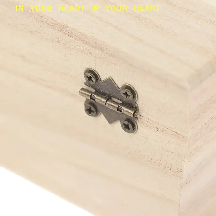 【X】Boîte en bois rectangulaire DIY