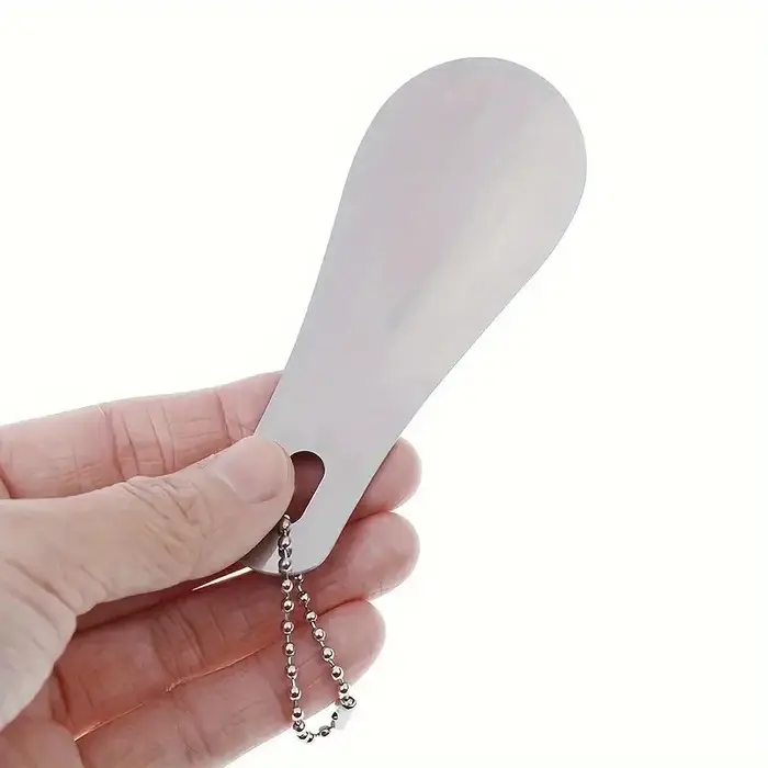 Chausse-pied métallique en acier inoxydable