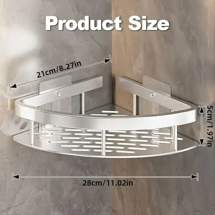 Étagère de salle de bain