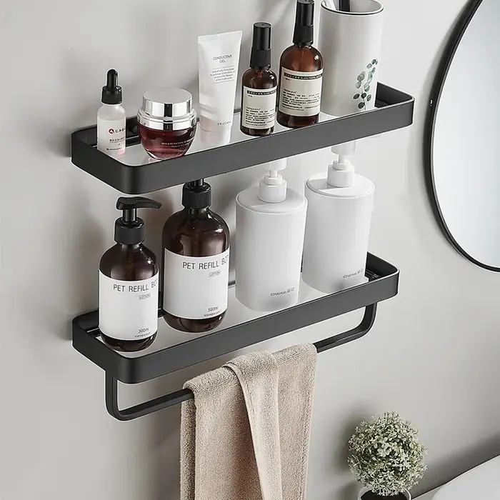 Étagère de salle de bain