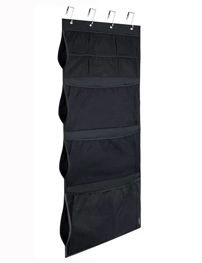 Sac de rangement suspendu pour portes, organisateur pour peluches, jouets pour bébés, filet de range