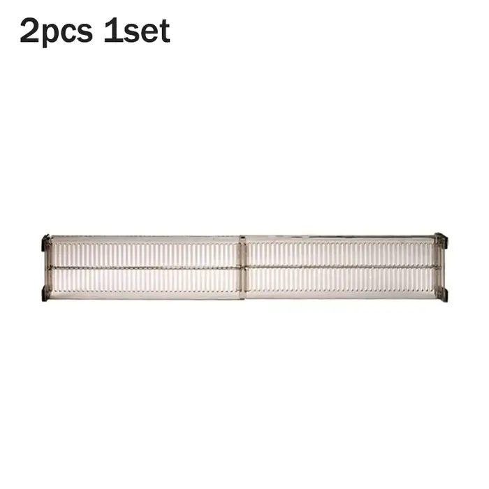 Diviseurs de tiroirs en plastique, 5 ensembles, diviseurs de tiroirs pour la maison, diviseurs de ti