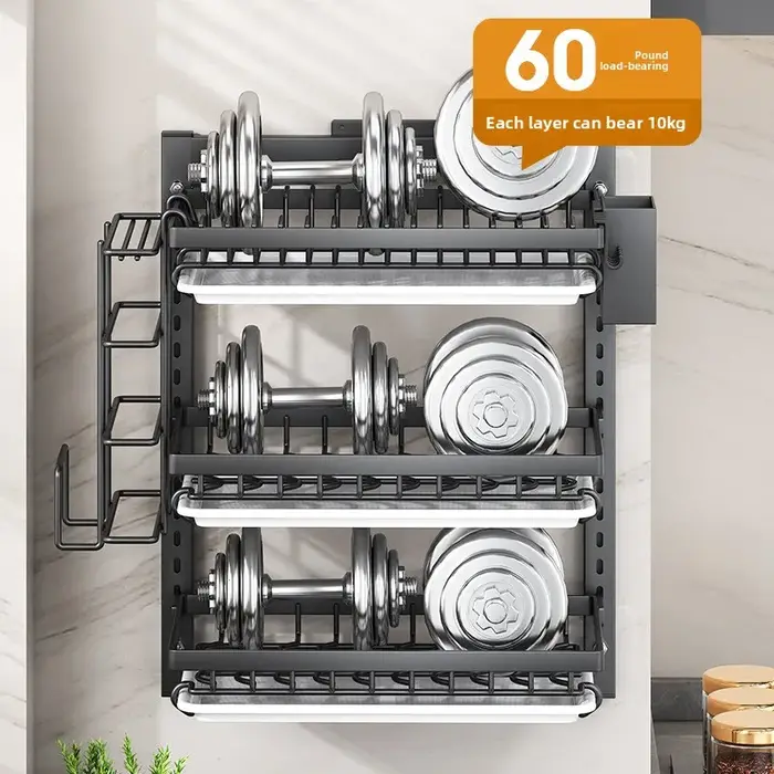 Étagère murale de rangement pour cuisine