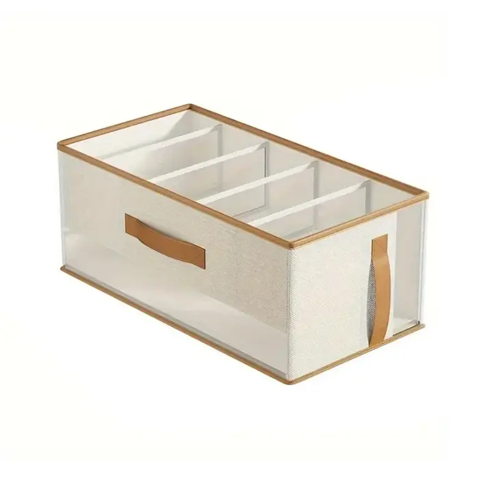 Panier de rangement de sac à main, organisateur de garde-robe, boîte de rangement de vêtements de gr