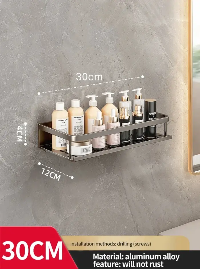Étagère d'angle jaune et blanc, support de salle de bain, organisateur de toilettes, support de sham