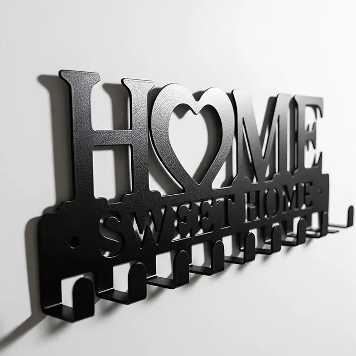 Porte-clés mural décoratif pour la maison