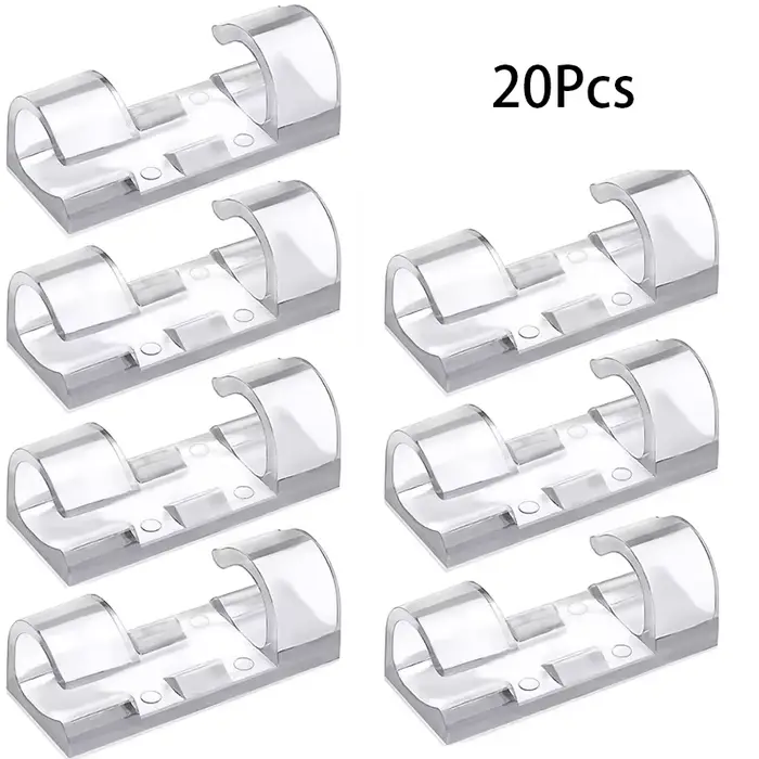 Clips de rangement de câbles pour la gestion des câbles, support de fil et enrouleur de bobine de câ