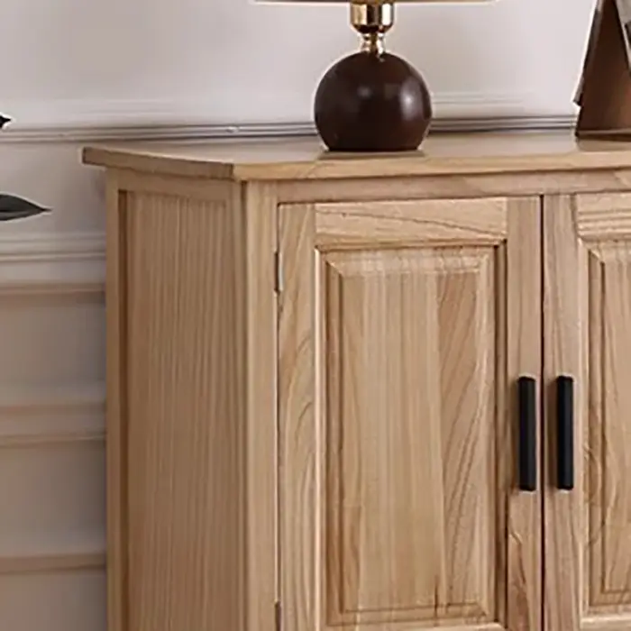Tiroirs en bois armoires de salon classique luxe nordique avec portes