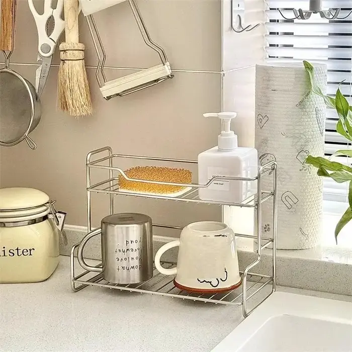 Support de rangement pour comptoir de cuisine