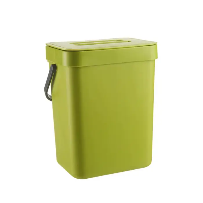 ZK50 petite poubelle de compost de cuisine 3L poubelle de cuisine récipient de comptoir domestique a