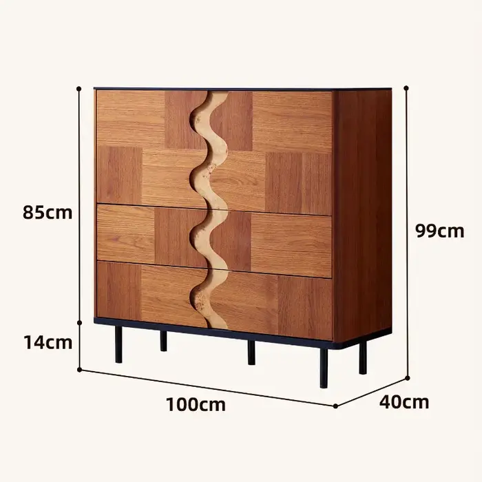 Armoire de salon avec tiroirs