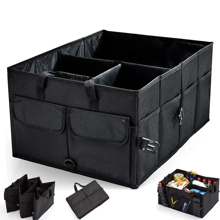 Boîte de rangement de voiture de grande capacité