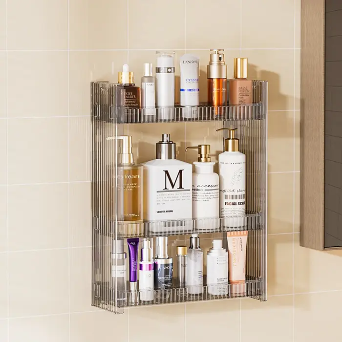 Armoire de salle de bain murale esthétique, Gadgets de parfum, petites étagères de salle de bain mod