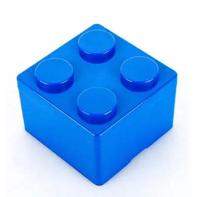 Boîte de rangement de blocs de construction, boîte de maquillage de bureau, boîte de cosmétiques, ga