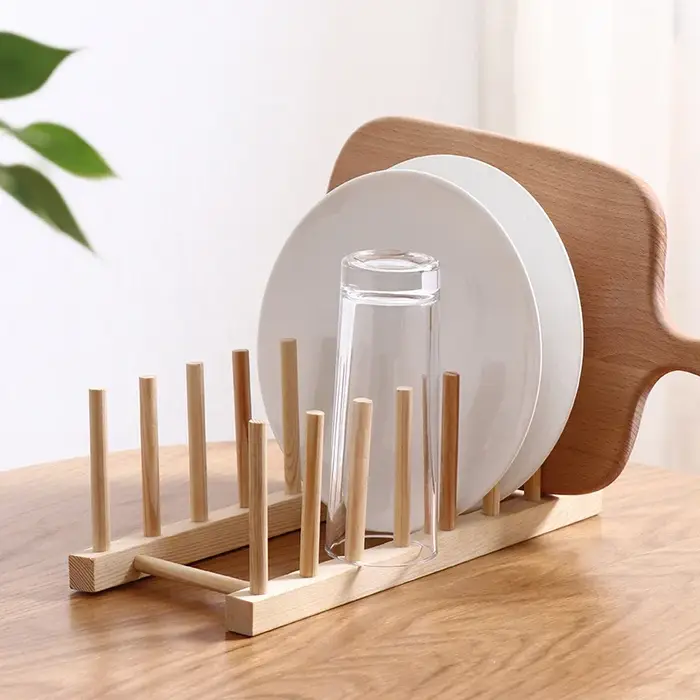 2026 DIY Égouttoir de rangement en bambou et bois pour placards