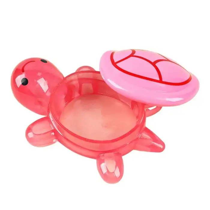 Boîte de rangement tortue lumineuse de dessin animé mignonne, décoration d'intérieur, artisanat en r